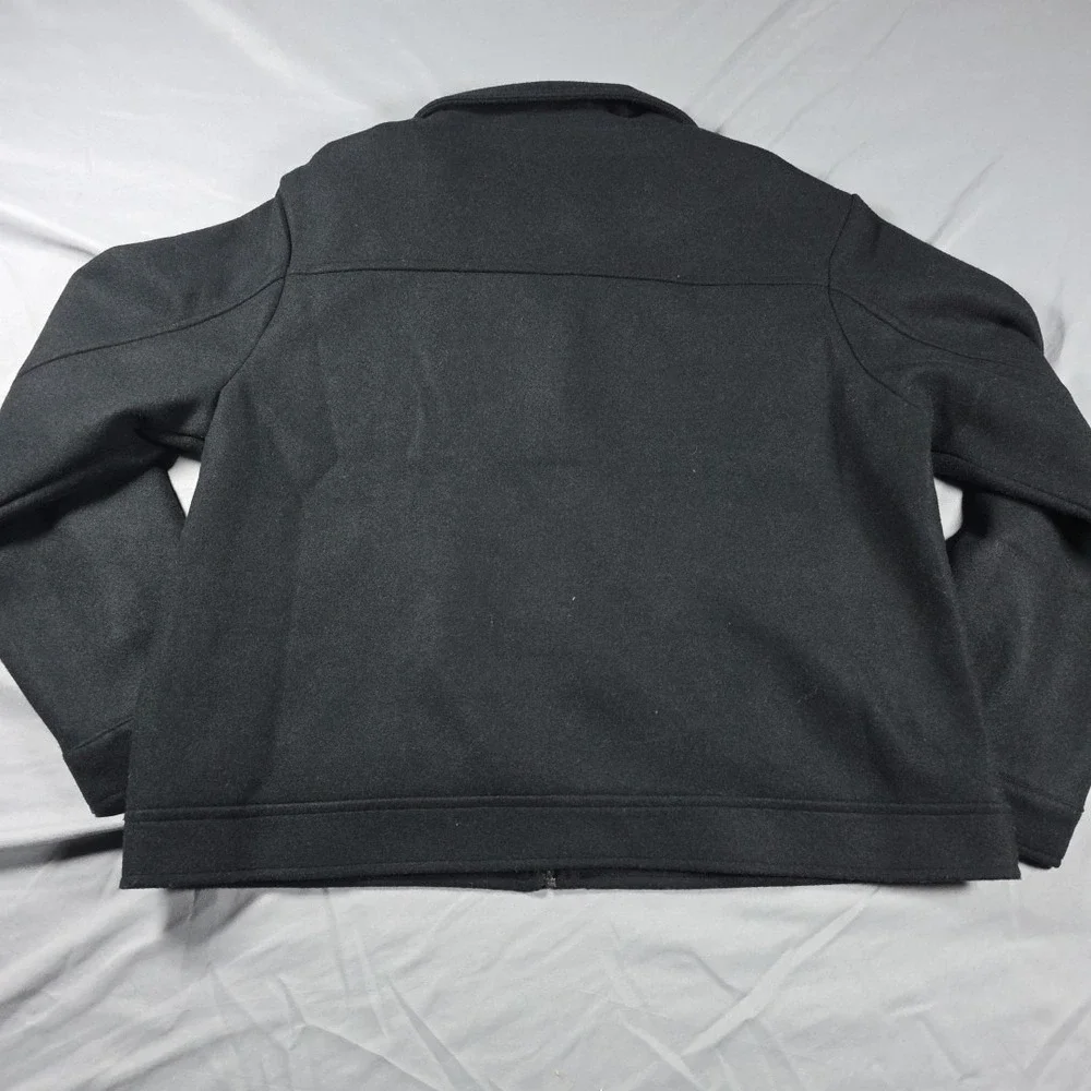 Banana Republic Women's Full Front Zip Jacket Black Color Size Large NWT - Picture 10 of 10